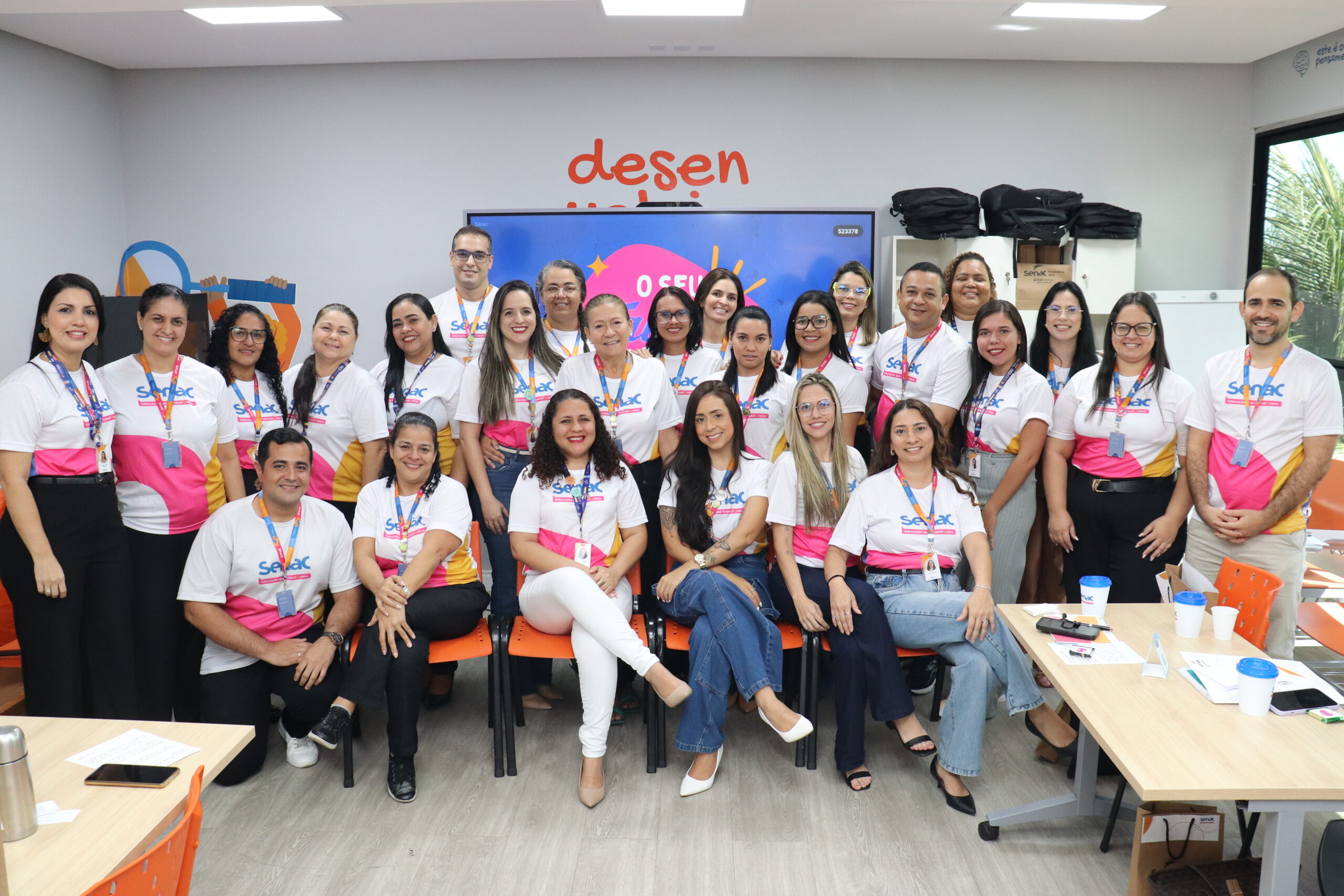 Equipe de execução de matrícula do Senac Alagoas é encantada por treinamento promovido pela Instituição